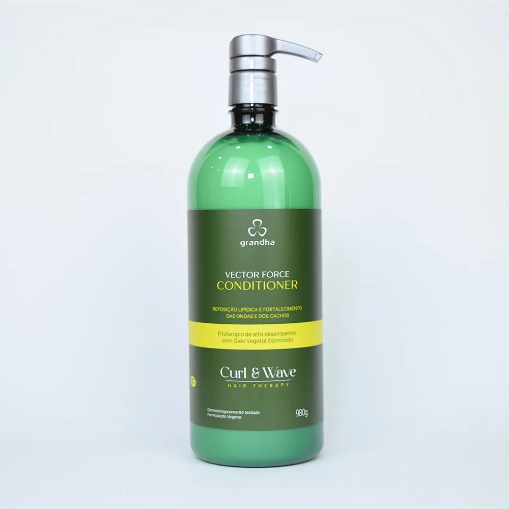 Curl & Wave - Vector Force Condicionador para Cachos e Crespos 980 g