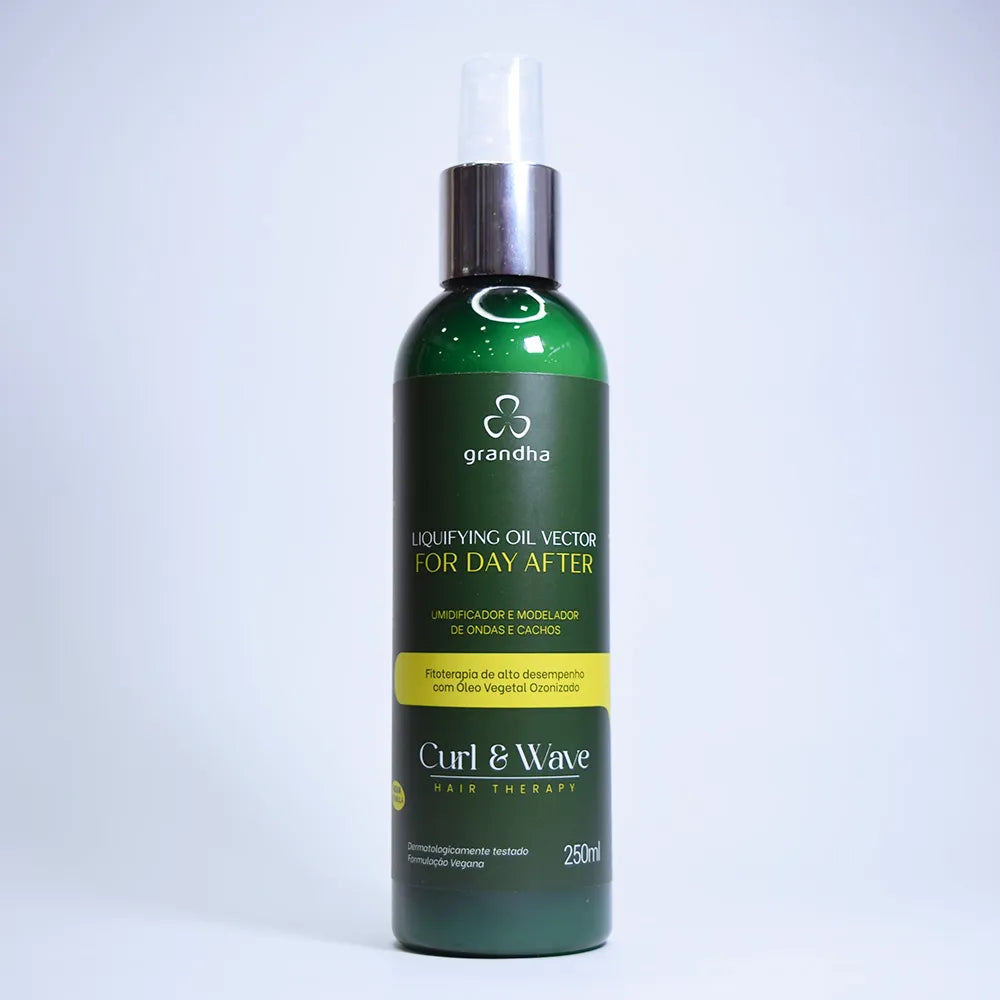 Finalizador para Cachos e Crespos Liquifying Oil Vector For Day After Curl & Wave 250 ml