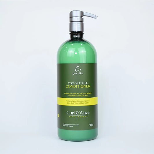 Curl & Wave - Vector Force Condicionador para Cachos e Crespos 980 g