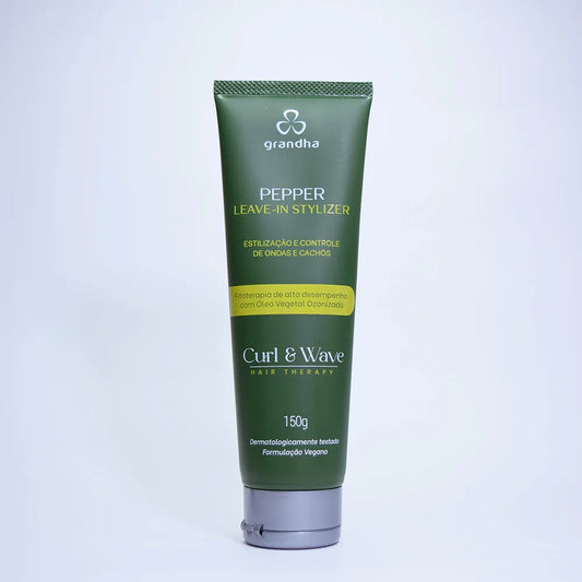 Finalizador para Cachos e Crespos Pepper Leave-in Stylizer Curl & Wave 150 g