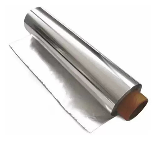 Rolo De Papel Aluminio 30 Cm X 100 Metros 1 Rolo - Boreda