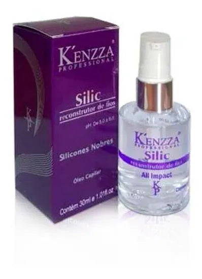 Reparador/Finalizador De Fios Silic Reconstrutor Kenzza - Kenzza Hair - 30ml
